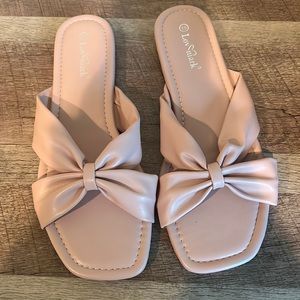 Pink Sandals Size 10